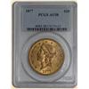 1877 $20 Liberty AU58 PCGS