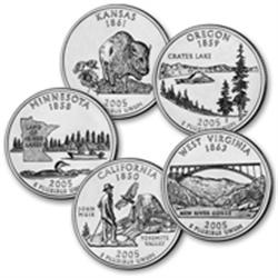 2005 P U.S. Mint State Quarter Uncirculated