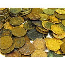 Lot of 100 Indian Head Cents-