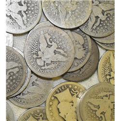 Lot of 10 Barber Quarters