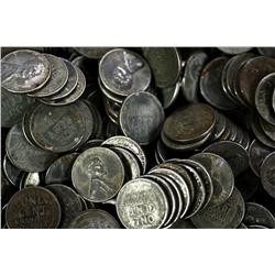 Lot of 100 Steel War Cents-