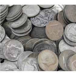 Lot of 100 Various Type 90% Halves