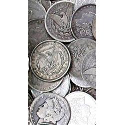 Random Date Morgan Silver Dollar from Cache