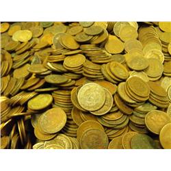 Lot of 50 Indian Head Pennies-ag-fine