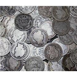 Lot of 20 Barber Dimes