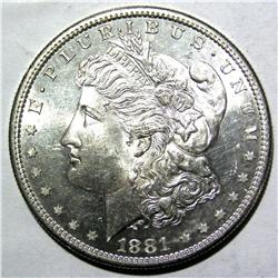 1881-O Morgan Silver Dollar - Nice BU