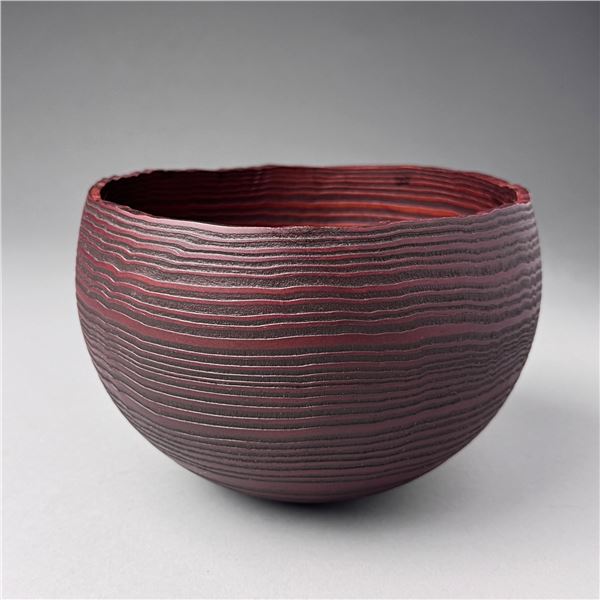 Bill Luce | Black and Red Bowl, 2008