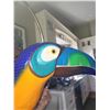 Image 2 : Hand-Painted Paper Mache Toucan with Perch