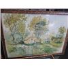 Image 4 : Four Framed Art Prints Featuring Landscapes and Romantic Scene