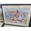 Image 3 : Six Western Cowboy Prints by Harold Bryant, Framed