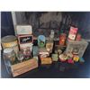 Image 1 : Vintage Tin Containers and Accessories