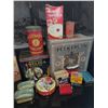 Image 7 : Vintage Tin Containers and Accessories