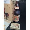 Image 4 : Calgary Beer Case with Empty Bottles, One Full Bottle, and Vintage Matches