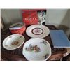 Image 1 : Royal Memorabilia Featuring Plates, Tin and Book