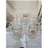 Image 1 : 8 A&W Root Beer Glass Mugs with Branded Logos