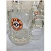 Image 2 : 8 A&W Root Beer Glass Mugs with Branded Logos