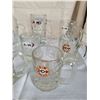Image 4 : 8 A&W Root Beer Glass Mugs with Branded Logos