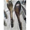 Image 3 : Kitchen Utensils and Decor Including Tools, Glass Bottles, and Strainers