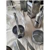 Image 5 : Kitchen Utensils and Decor Including Tools, Glass Bottles, and Strainers