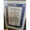 Image 2 : Vintage Gas and Oil Decor Set Featuring Framed Certificate, Polishing Cloth, and Accessories
