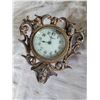 Image 7 : Decorative Accessories Including Mesh Purses, Glass Bowl, Clock, Jewelry, and Vintage Locks