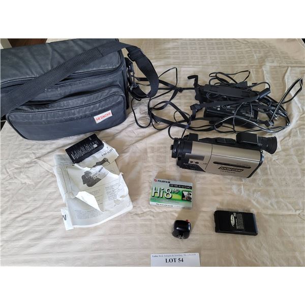 Hitachi Zoom Camcorder with Accessories Model VM-H39A