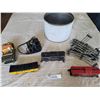 Image 1 : Vintage Tinplate Trains, Tracks, and Accessories Set