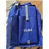Image 4 : Blue Uline Collapsible Wagon with Folding Design and Telescoping Handle