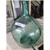 Image 2 : Large Green Glass Jug with Special Blue Fury Torch