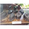 Image 1 : 7 Vintage Cast Iron Clothes Irons with Assorted Handles