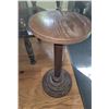 Image 3 : Two-Tier Wooden Corner Shelf and Wooden Pedestal Stand
