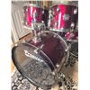 Image 10 : Premier Cabria Full Drum Kit in Red Finish with Hardware and Cymbals
