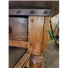Image 5 : Handmade Antique Pine Table from Late 1800s, Quebec Origin