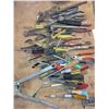 Image 2 : Garage Tools Including Screwdrivers, Pliers, and Miscellaneous Hand Tools