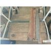 Image 3 : Last Remaining Railway Station Mail Cart in Canada with Large Wooden Platform and Metal Frame