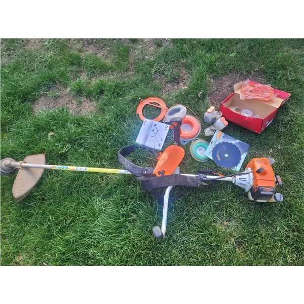 Stihl FS 250 Weed Trimmer with Accessories