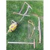 Image 2 : Vintage Chainsaw, Saw Blades, and Woodworking Tools
