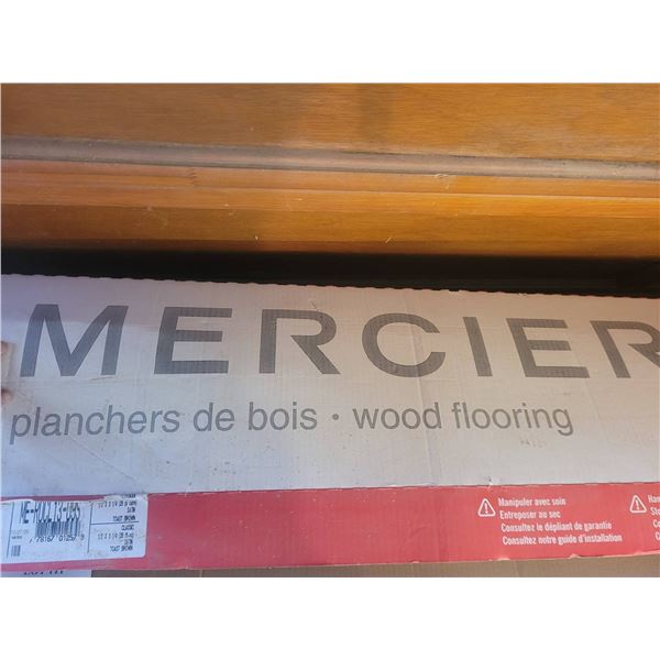 Mercier Red Oak Hardwood Flooring, 4 Full Flats and Partial Flat