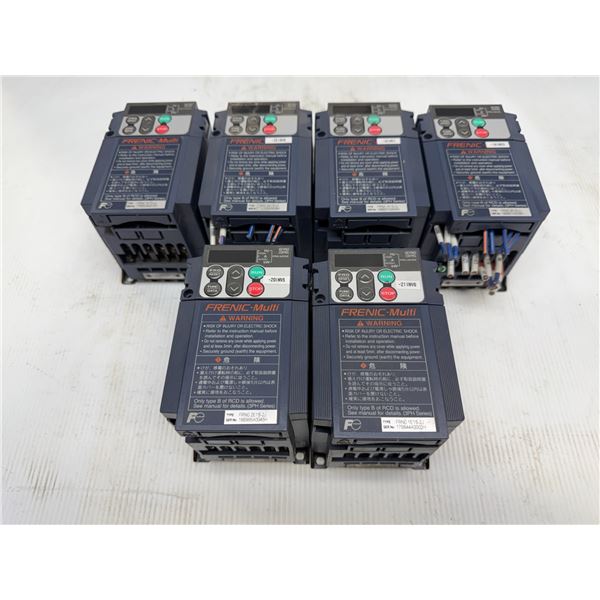 Lot of (6) Fuji Electric #FRN0.2E1S-2J
