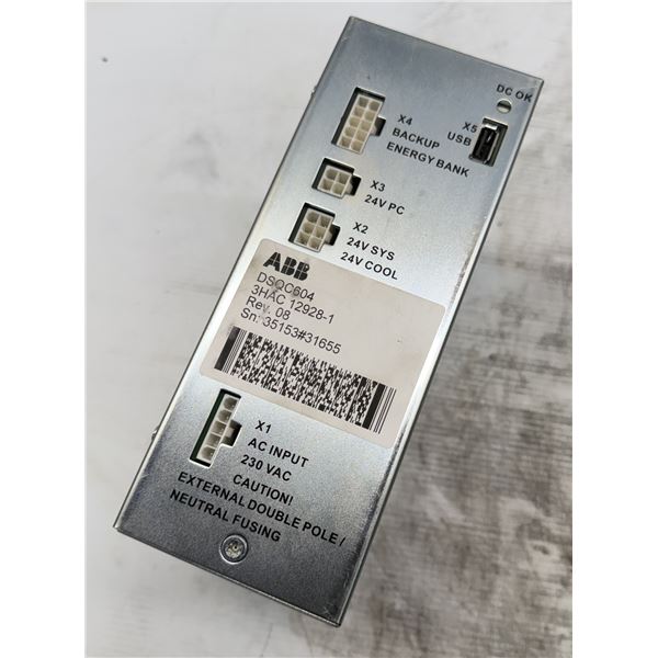 ABB Robotics #3HAC 12928-1 / DSQC604 Power Supply