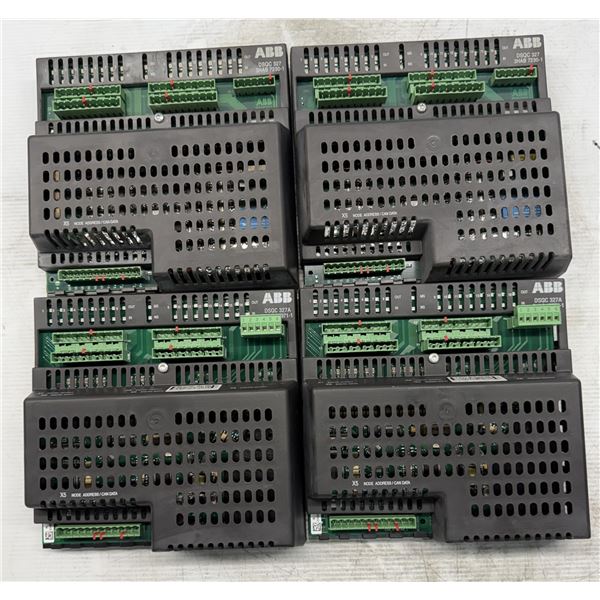(4) ABB Robotics #3HAC 17971-1 / DSQC327A Combi I/O Units