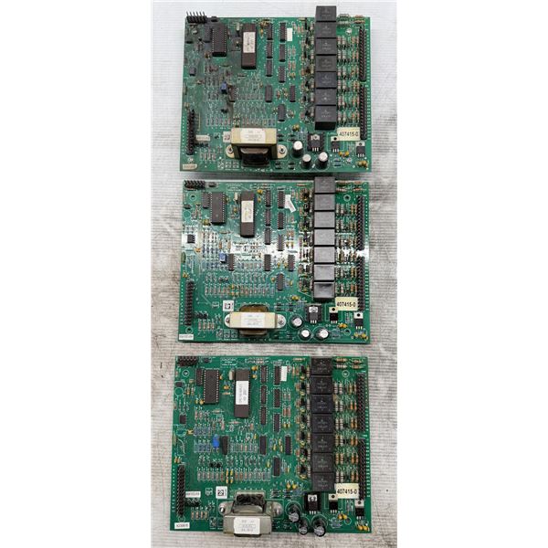 (3) #407415-0 Control Boards