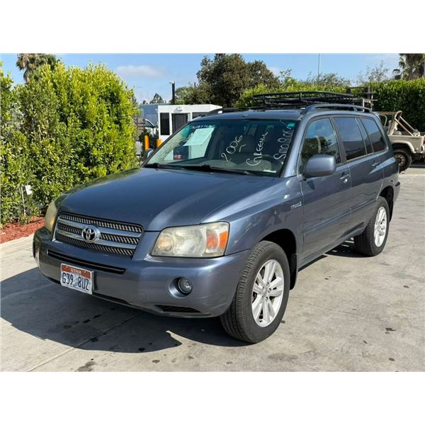 TOYT HIGHLANDER 2006 O/S-SALV-T-DON SMOG