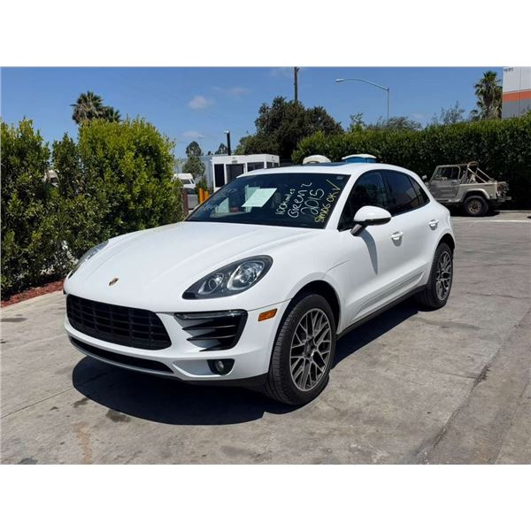 PORS MACAN S 2015 O/S-WAIT/TITLE- SMOG