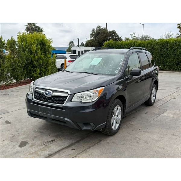SUBA FORESTER  2015 O/S-T SMOG-2 DAYS