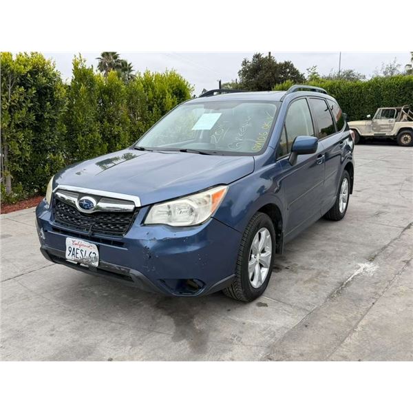SUBA FORESTER  2014 T-REPO-SMOG-2 DAYS