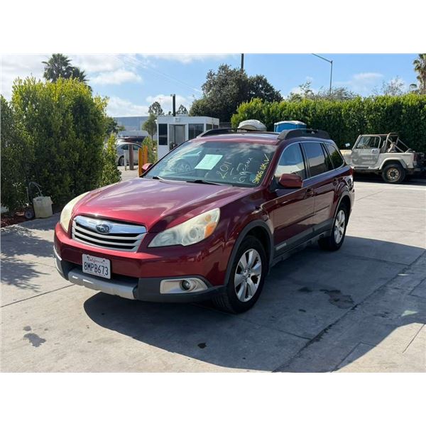 SUBA OUTBACK 2011 APPT/DUP-T SMOG-15DAYS