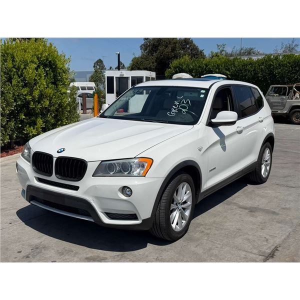 BMW  X3 2013 O/S TITLE 2 DAYS