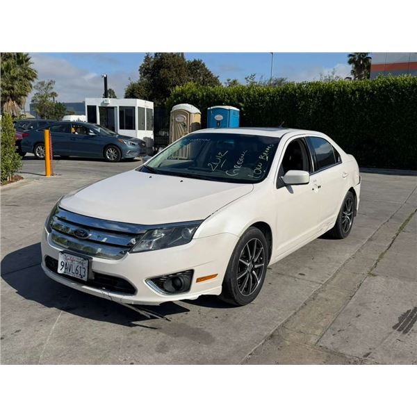 FORD  FUSION 2012 O/S TITLE 2 DAYS