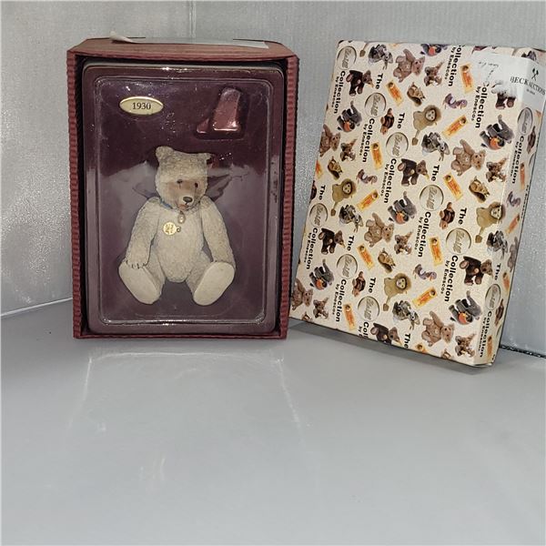 Vintage Enesco Steiff 1930 Replica Collecitble Bear in Box
